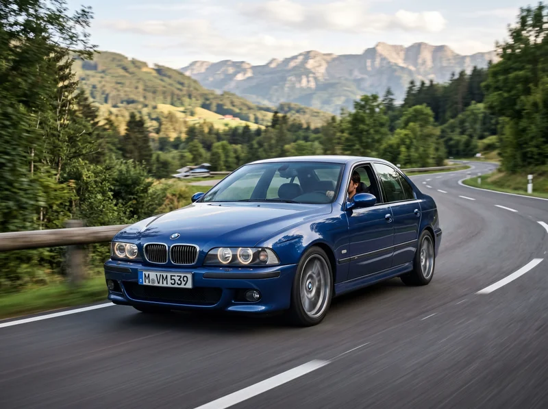 BMW M5 E39 V8 front view