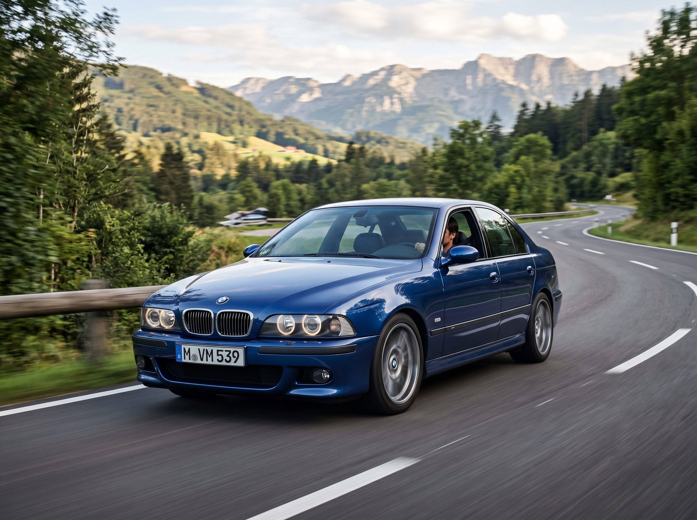 BMW M5 E39 V8 front view