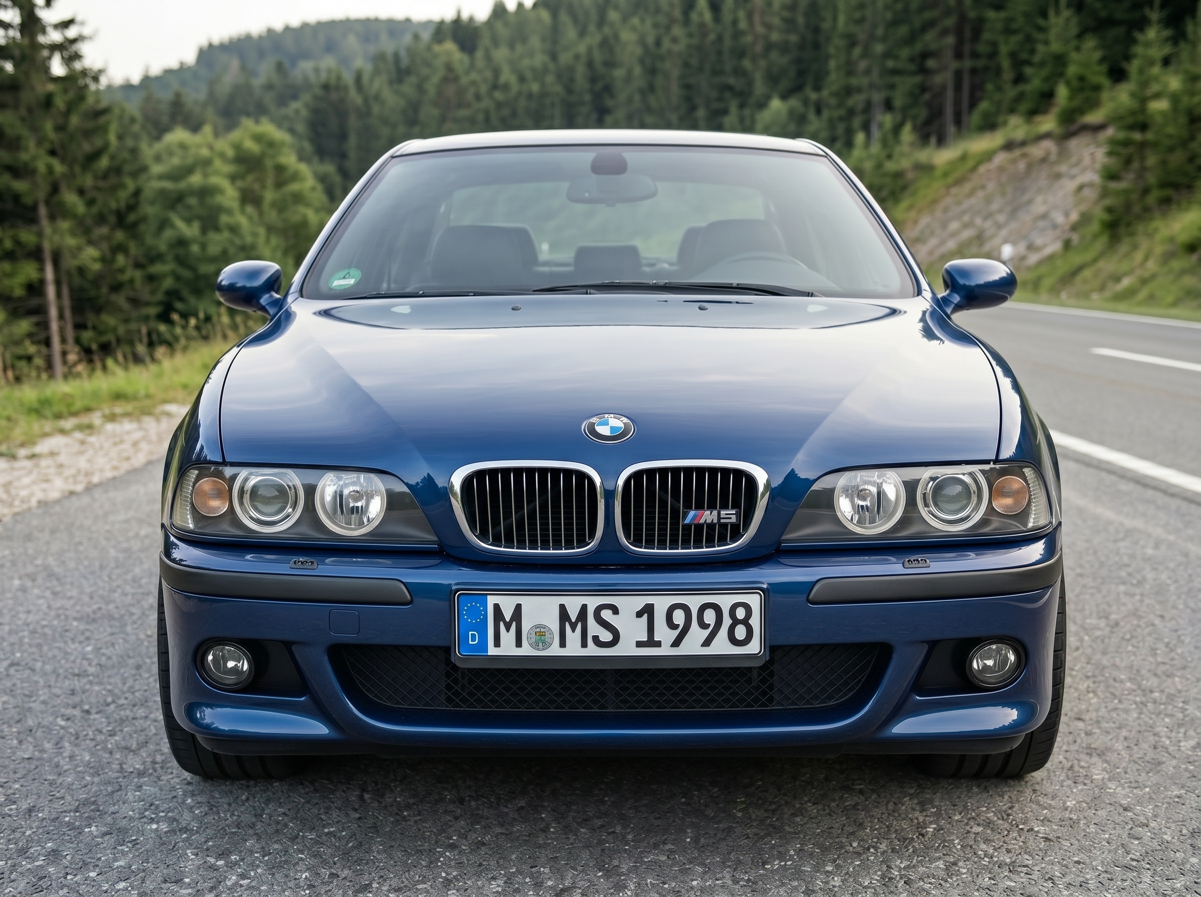 BMW M5 E39 V8 front view