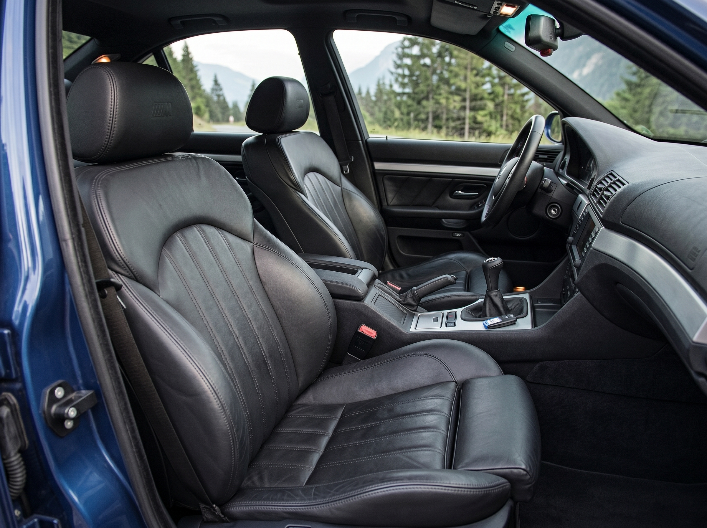 BMW M5 E39 V8 interior view