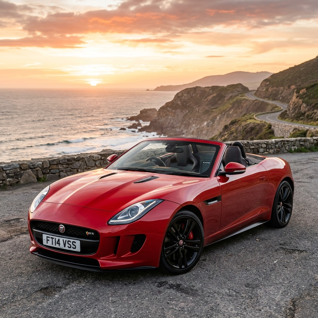 Jaguar F-Type V8s front
