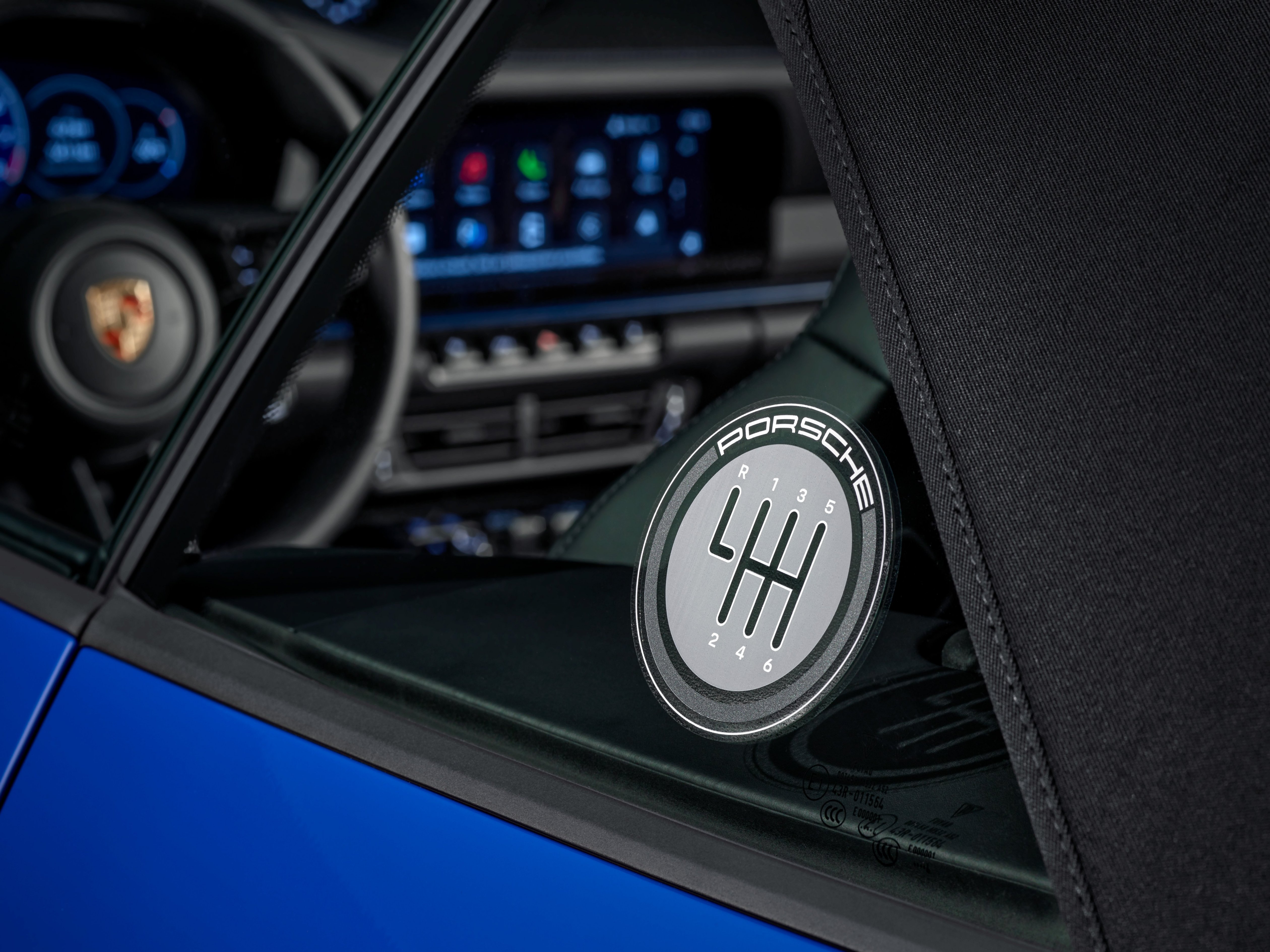 6-speed manual transmission grid logo